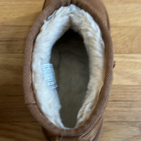 Ugg women’s Classic Ultra Mini Platform chestnut, Sz 6 excellent used condition - Picture 7 of 9